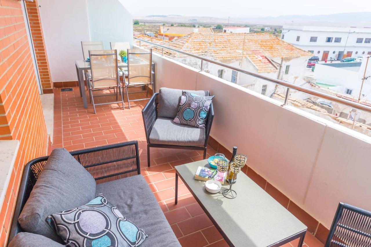 Casa Consorcio - Terraza Apartment Barbate Bagian luar foto